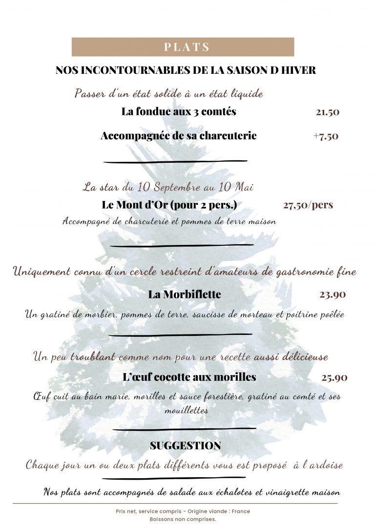 Carte 1 La Grangette