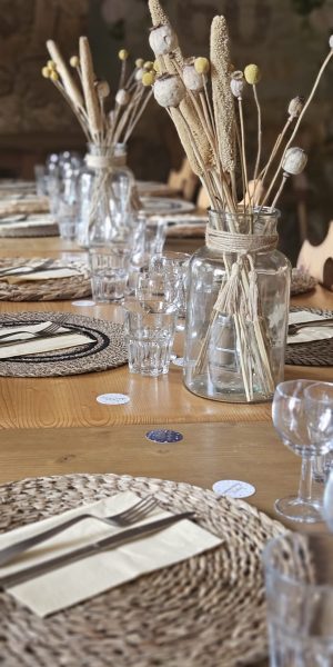 repas d'anniversaire à la grangette