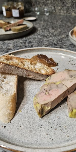 Foie gras à la grangette